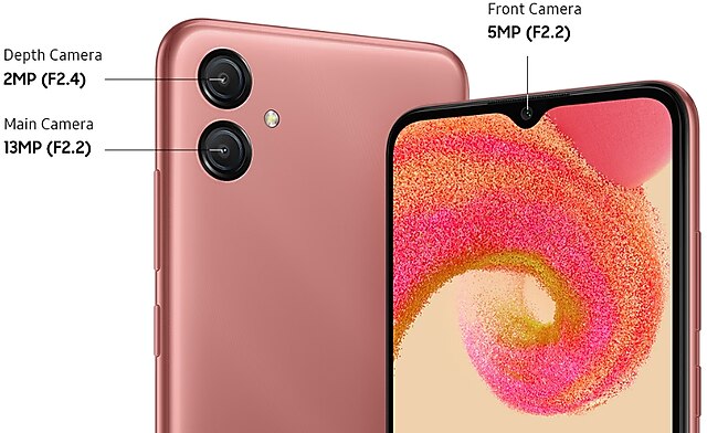 Samsung A04e Kameraları